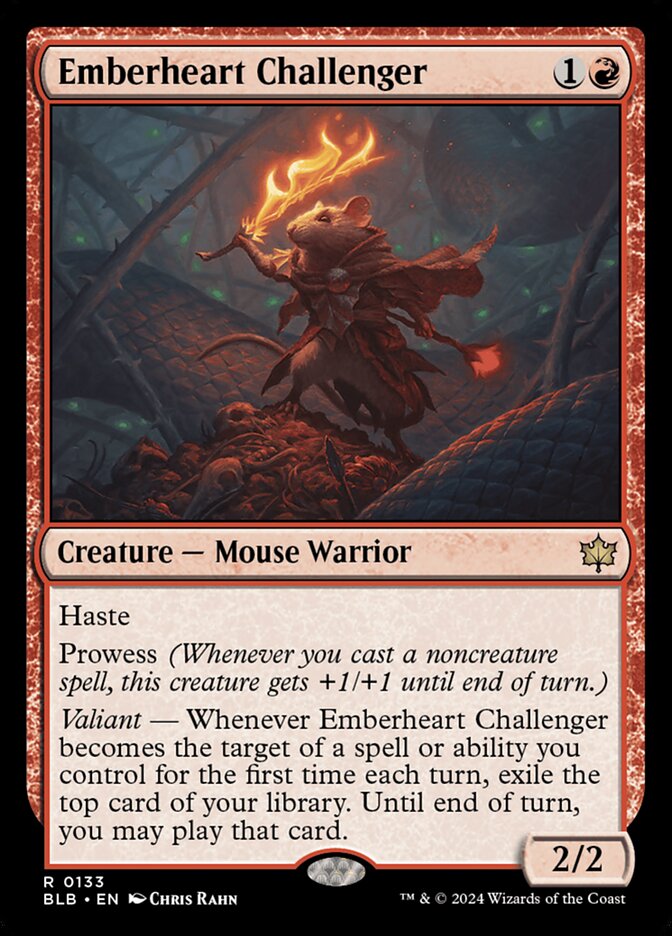 Emberheart Challenger · Bloomburrow (BLB) #133