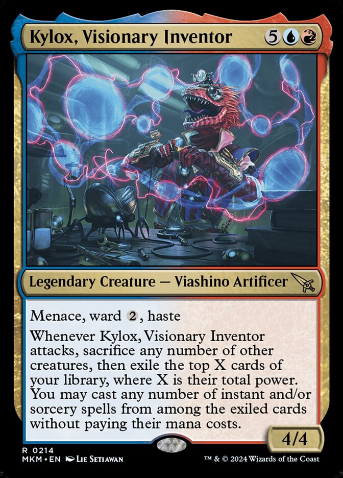 Kylox, Visionary Inventor · Murders at Karlov Manor (MKM) #214