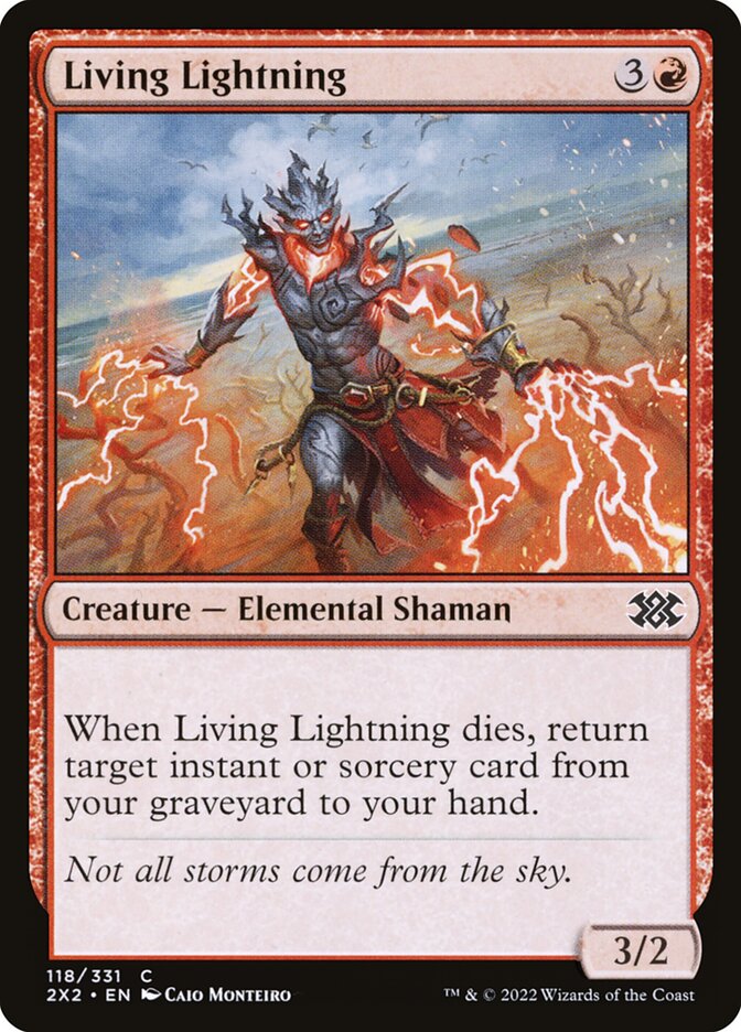Living Lightning · Double Masters 2022 (2X2) #118