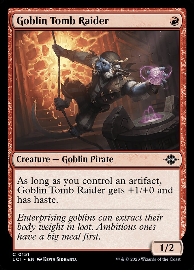 Goblin Tomb Raider · The Lost Caverns of Ixalan (LCI) #151