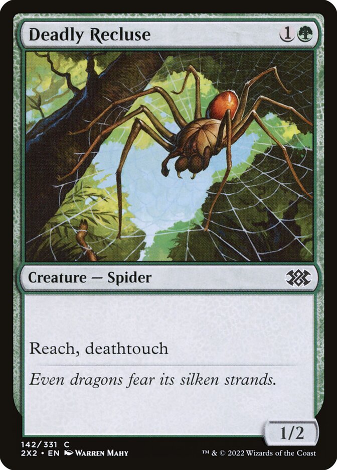 Deadly Recluse · Double Masters 2022 (2X2) #142