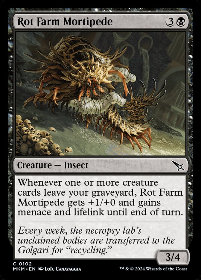 Rot Farm Mortipede · Murders at Karlov Manor (MKM) #102