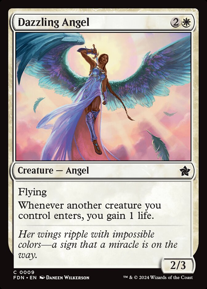 Dazzling Angel · Foundations (FDN) #9