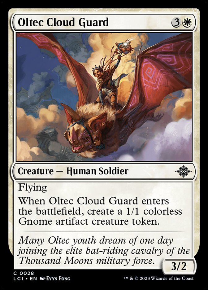 Oltec Cloud Guard · The Lost Caverns of Ixalan (LCI) #28