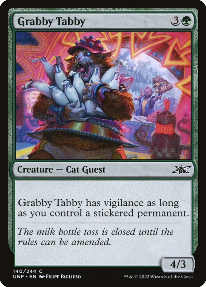 Grabby Tabby · Unfinity (UNF) #140