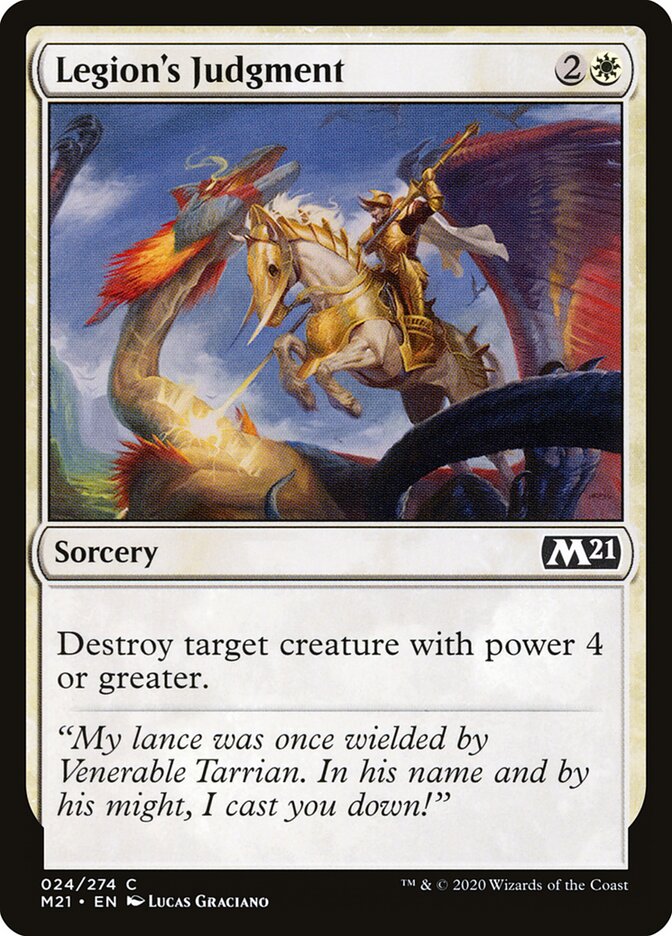 Legion's Judgment · Core Set 2021 (M21) #24