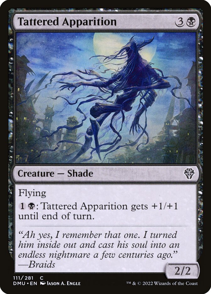 Tattered Apparition · Dominaria United (DMU) #111