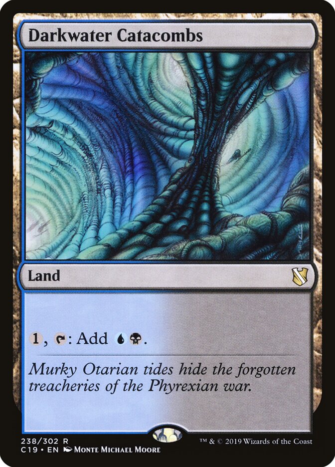 Darkwater Catacombs · Commander 2019 (C19) #238