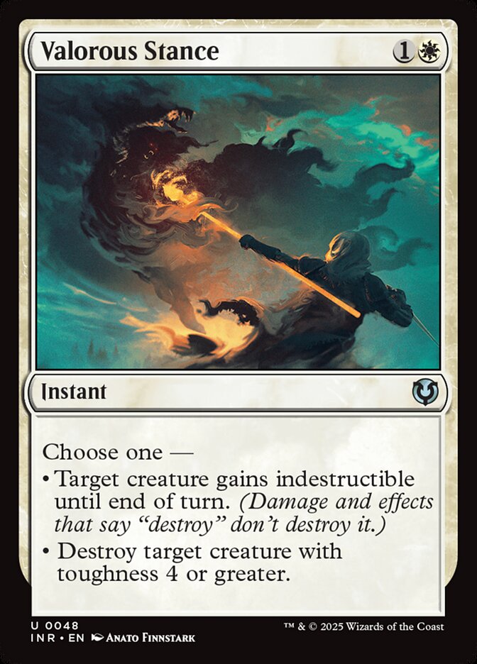 Valorous Stance · Innistrad Remastered (INR) #48