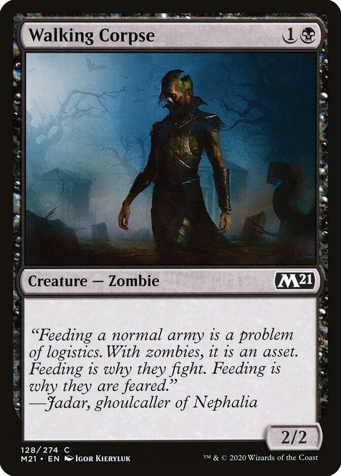 Walking Corpse · Core Set 2021 (M21) #128