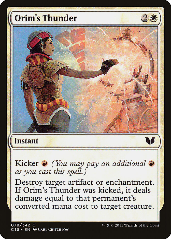Orim's Thunder · Commander 2015 (C15) #78