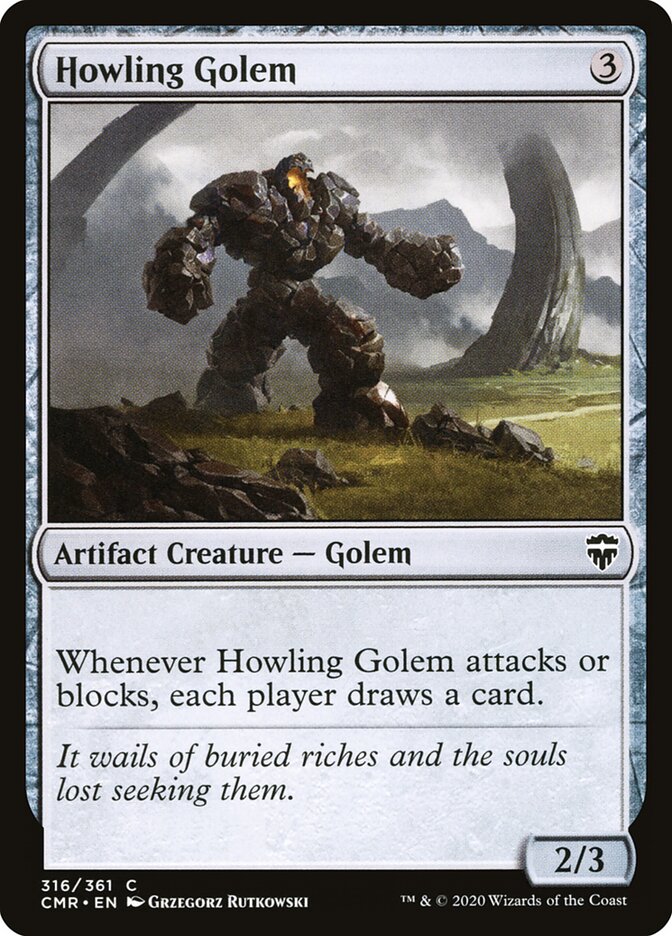 Howling Golem · Commander Legends (CMR) #316