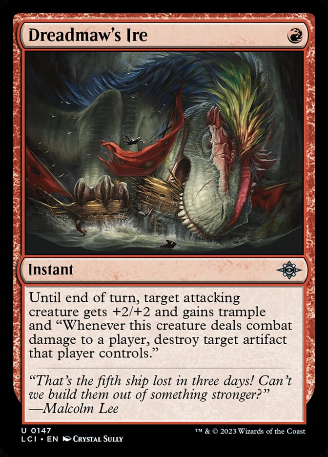 Dreadmaw's Ire · The Lost Caverns of Ixalan (LCI) #147