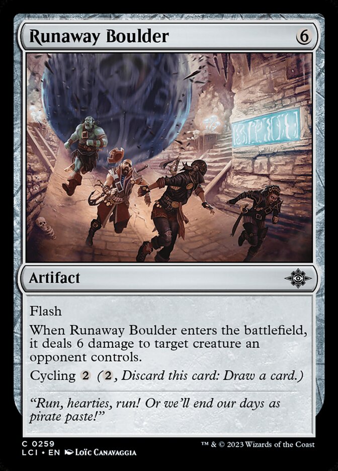 Runaway Boulder · The Lost Caverns of Ixalan (LCI) #259