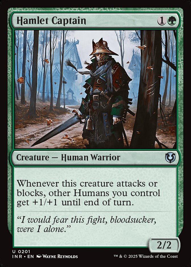 Hamlet Captain · Innistrad Remastered (INR) #201