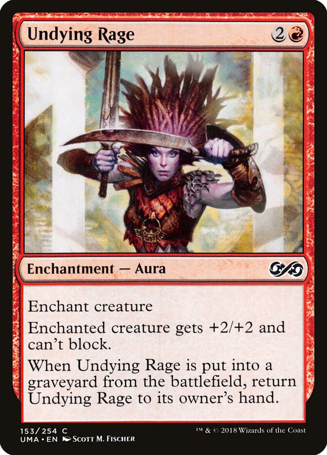 Undying Rage · Ultimate Masters (UMA) #153