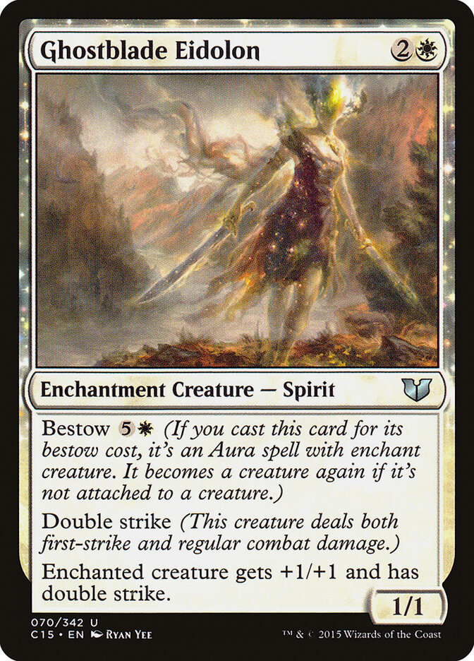 Ghostblade Eidolon · Commander 2015 (C15) #70