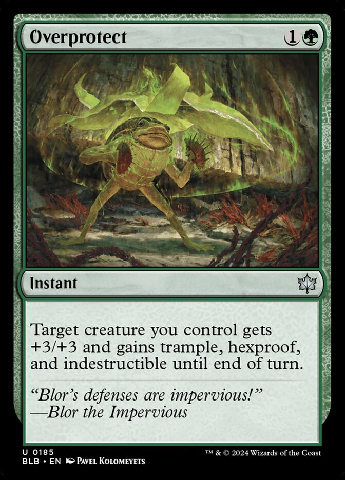Overprotect · Bloomburrow (BLB) #185