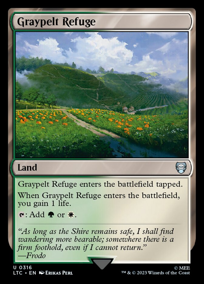 Graypelt Refuge · Tales of Middle-earth Commander (LTC) #316