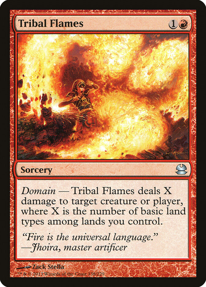 Tribal Flames · Modern Masters (MMA) #138