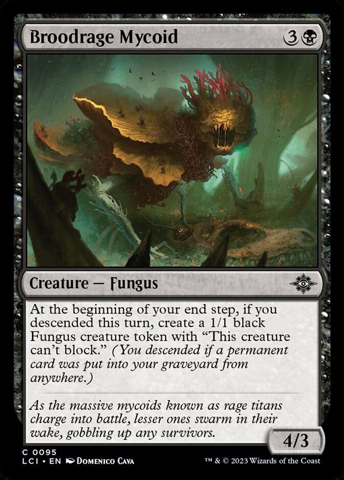 Broodrage Mycoid · The Lost Caverns of Ixalan (LCI) #95
