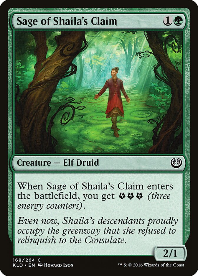 Sage of Shaila's Claim · Kaladesh (KLD) #168