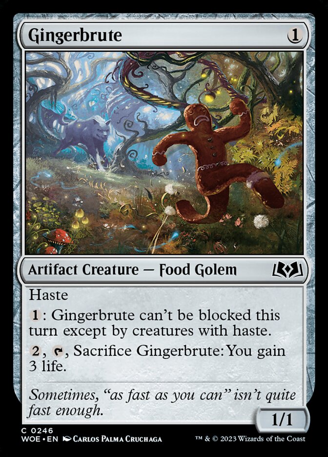 Gingerbrute · Wilds of Eldraine (WOE) #246