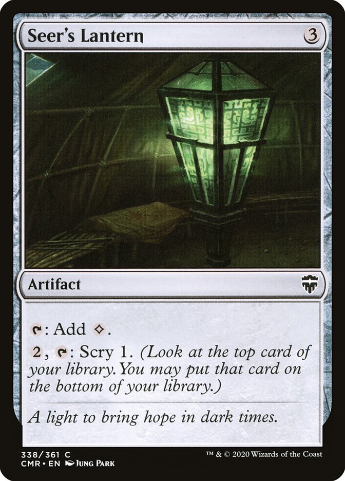 Seer's Lantern · Commander Legends (CMR) #338
