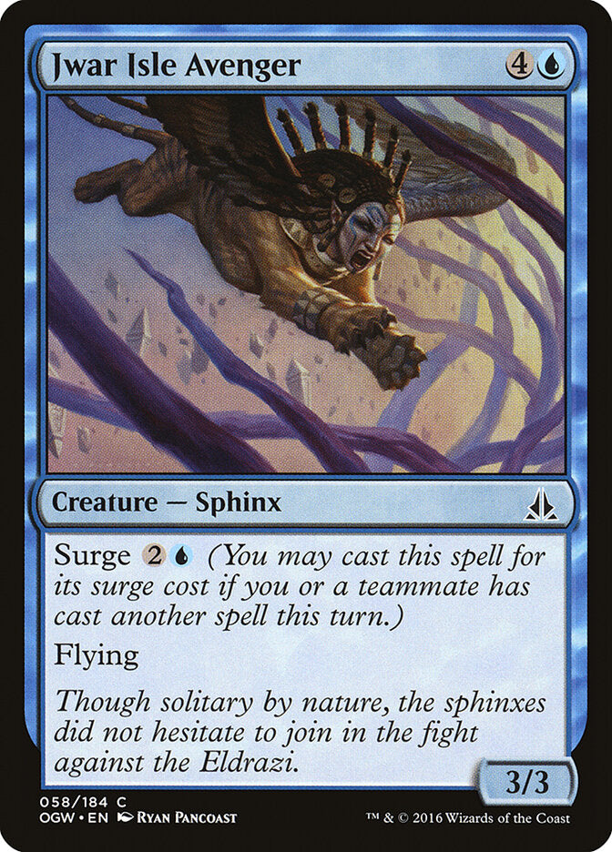 Jwar Isle Avenger · Oath of the Gatewatch (OGW) #58