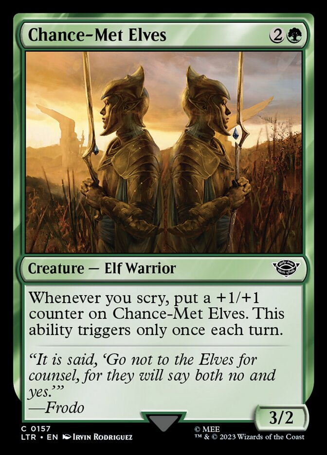 Chance-Met Elves · The Lord of the Rings: Tales of Middle-earth (LTR) #157