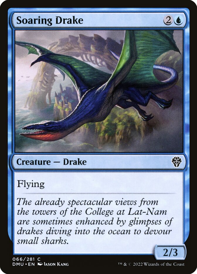 Soaring Drake · Dominaria United (DMU) #66