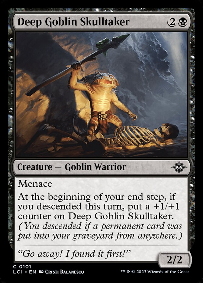 Deep Goblin Skulltaker · The Lost Caverns of Ixalan (LCI) #101