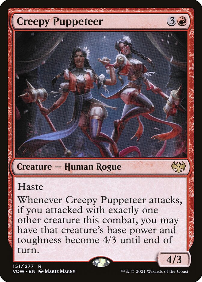 Creepy Puppeteer · Innistrad: Crimson Vow (VOW) #151