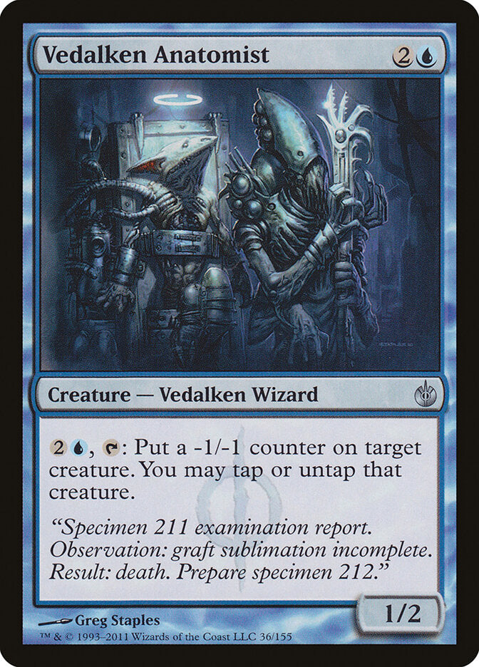 Vedalken Anatomist · Mirrodin Besieged (MBS) #36