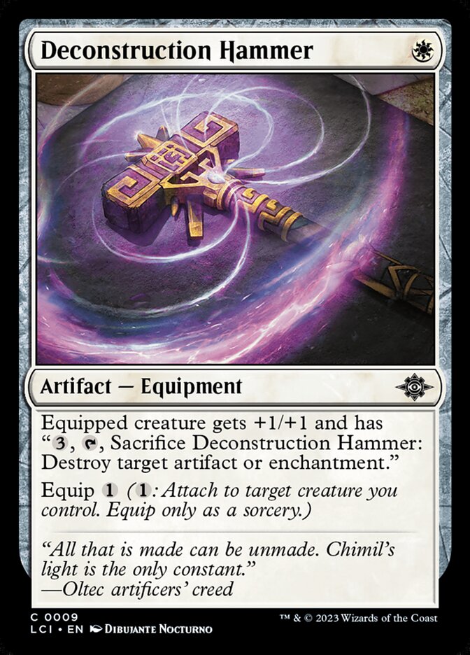 Deconstruction Hammer · The Lost Caverns of Ixalan (LCI) #9