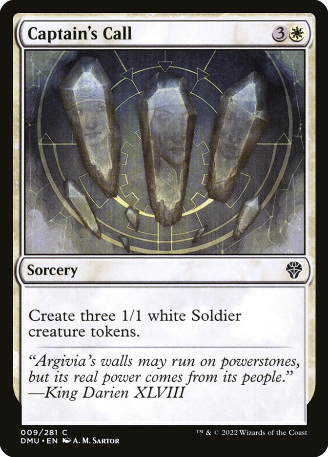 Captain's Call · Dominaria United (DMU) #9