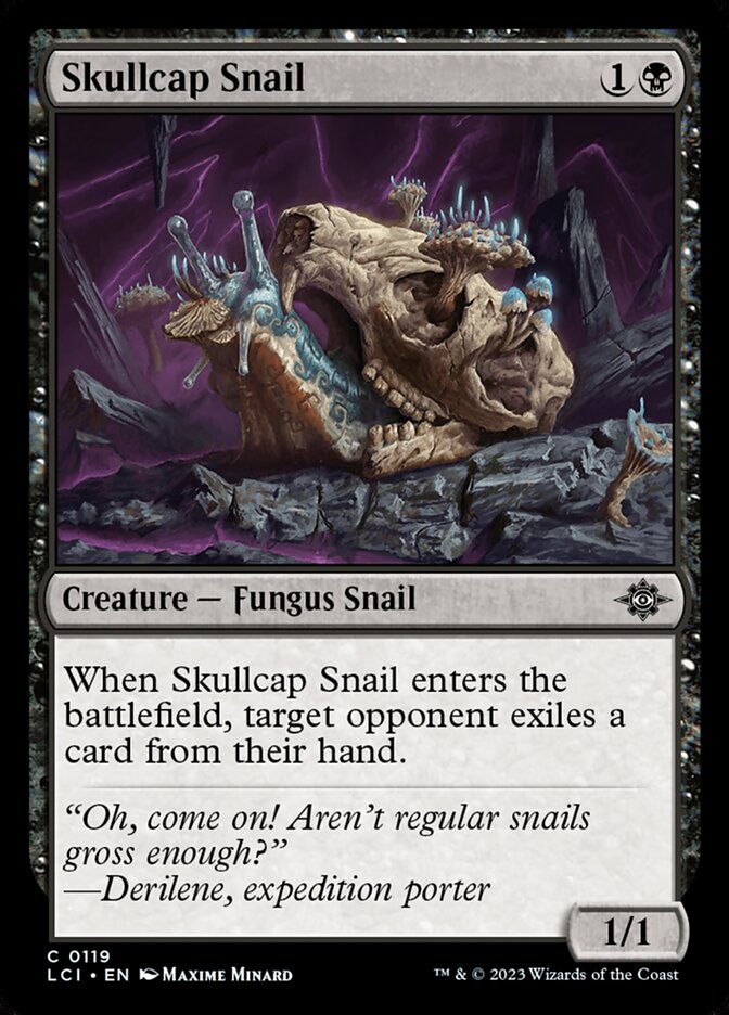 Skullcap Snail · The Lost Caverns of Ixalan (LCI) #119