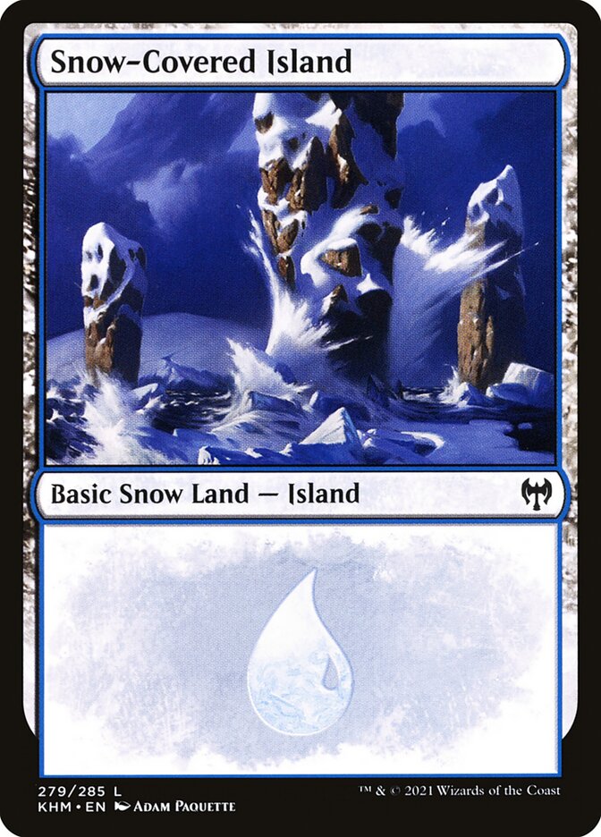 Snow-Covered Island · Kaldheim (KHM) #279