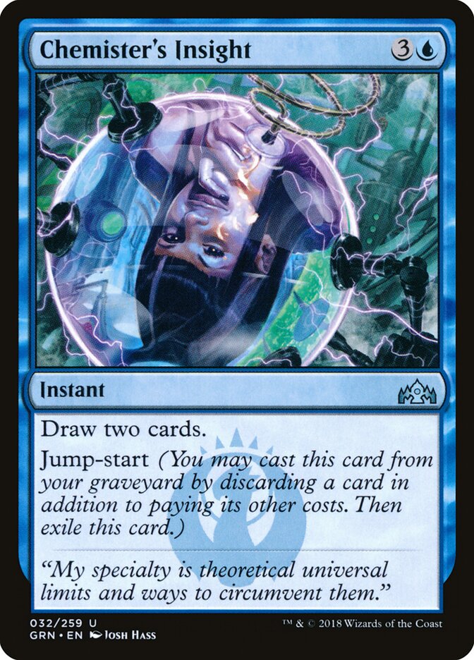 Chemister's Insight · Guilds of Ravnica (GRN) #32