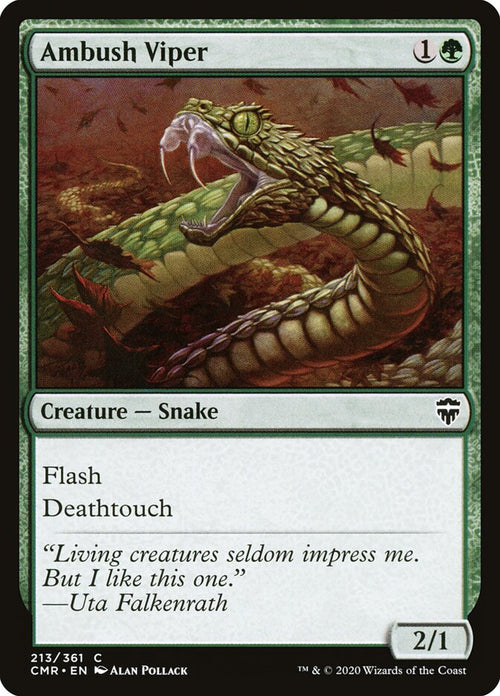 Ambush Viper · Commander Legends (CMR) #213