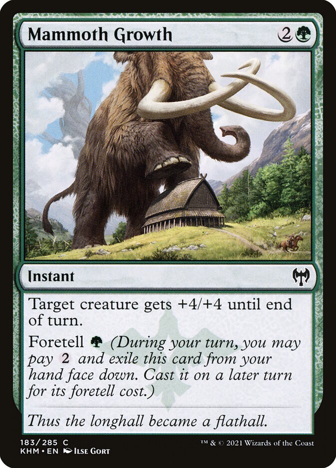 Mammoth Growth · Kaldheim (KHM) #183