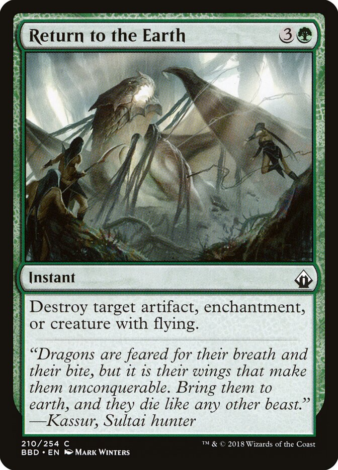 Return to the Earth · Battlebond (BBD) #210