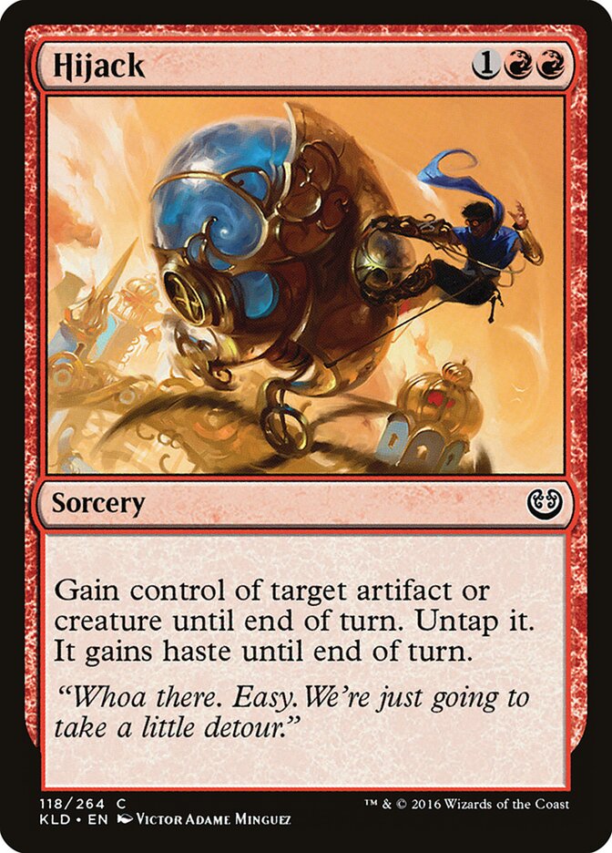 Hijack · Kaladesh (KLD) #118