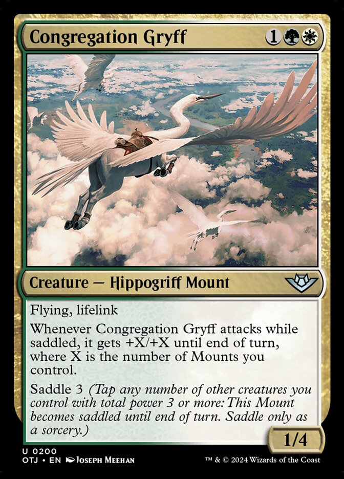 Congregation Gryff · Outlaws of Thunder Junction (OTJ) #200
