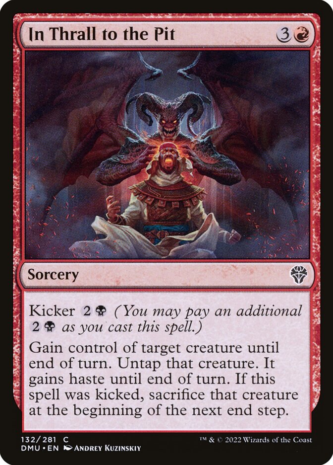 In Thrall to the Pit · Dominaria United (DMU) #132