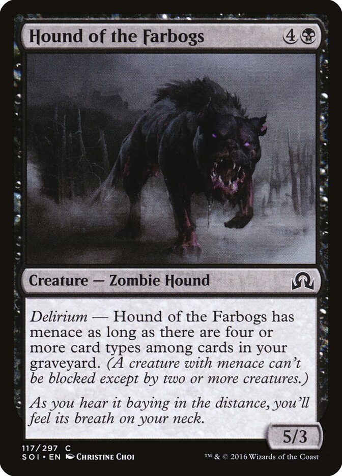 Hound of the Farbogs · Shadows over Innistrad (SOI) #117