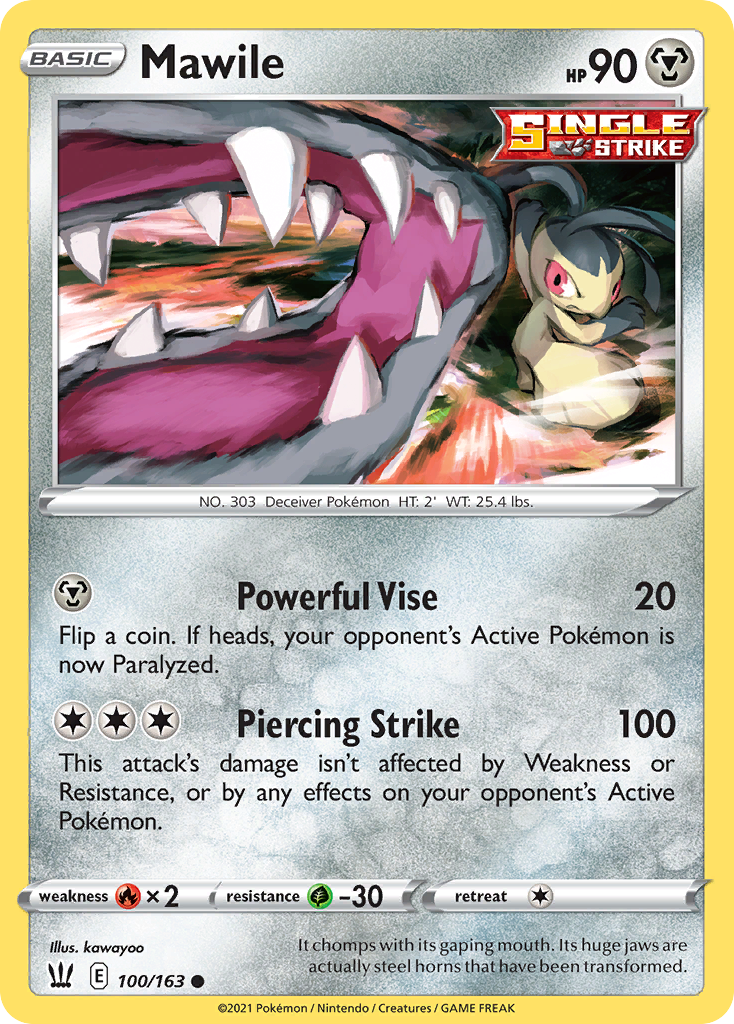 Mawile · Battle Styles (SWSH5) #100
