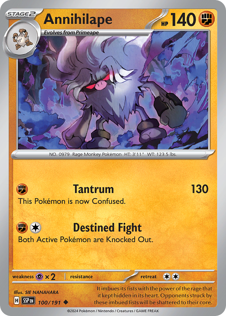 Annihilape · Surging Sparks (SV8) #100