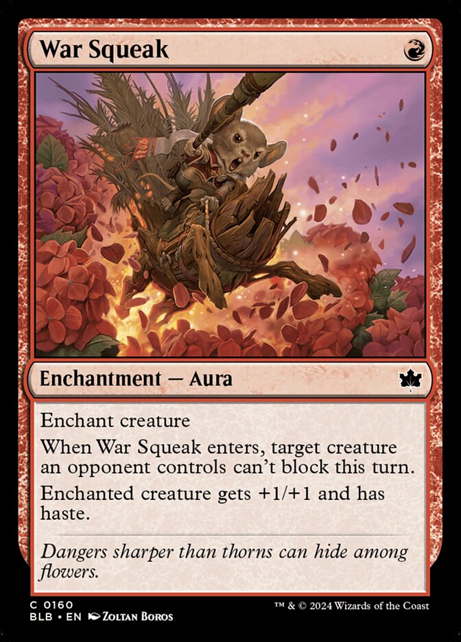 War Squeak · Bloomburrow (BLB) #160