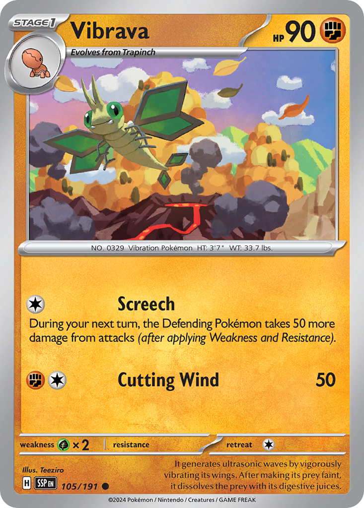 Vibrava · Surging Sparks (SV8) #105
